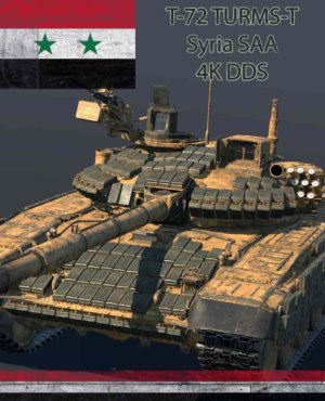 T-72AV 叙利亚涂装