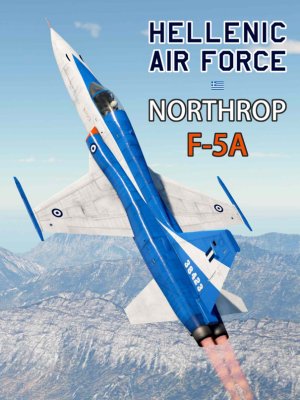 F-5A自由战士 希腊圣火飞行表演队38423号涂装