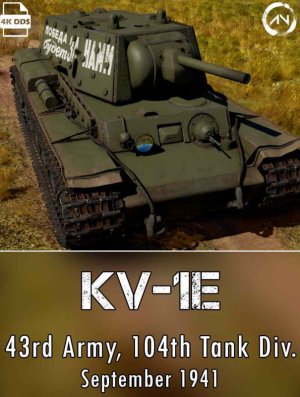 KV-1E史实涂装