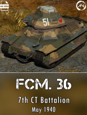FCM.36 第七战斗坦克营(7e Bataillon de Char de Combat)